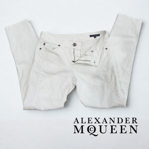 Alexander McQueen Made in Italt White skinny jeans